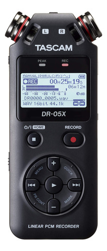 Grabador De Audio Portátil Tascam Dr-05x Grabación Mp3/wav