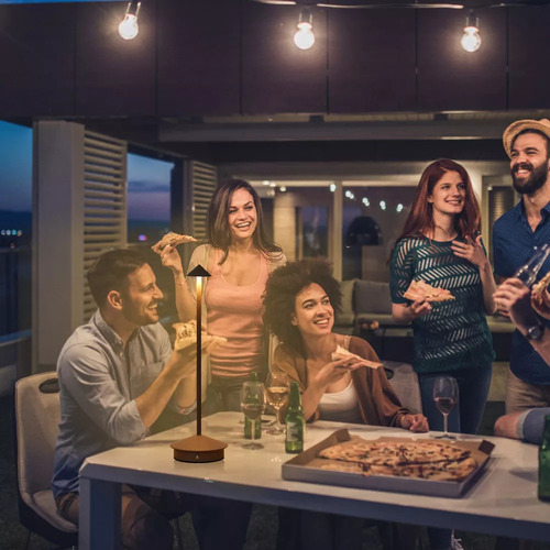 Candeeiro De Mesa Stepless Couple Table Led Mesa/restaurante
