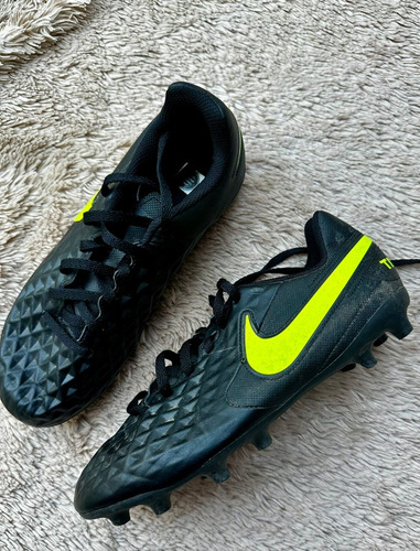 Tacos De Fútbol Nike Tiempo Talla 23.5 Cm