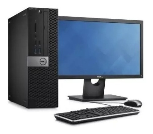 Equipo Dell Core I5 6ta 16gb 128g Ssd Grafica De 4gb Lcd 22  (Reacondicionado)