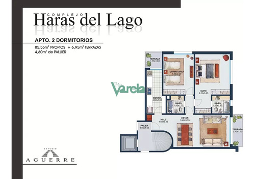Venta Apartamento Barrios Privados, 2 Dormitorios, Los Mejores Amenities,