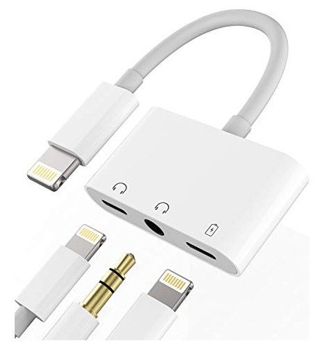 Audifono Adaptador Para iPhone 11 12 Mini Pro Max Xs Xr X Se