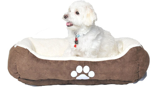 Happycare Textiles - Cama Para Perro Rectangular Larga Para 