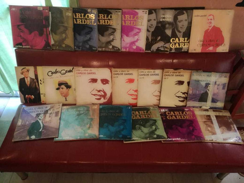 Colección Completa Carlos Gardel - 21 Volúmenes De 3 Discos 