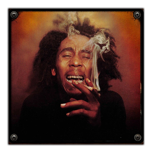 #56 - Cuadro Decorativo Vintage / Bob Marley Rasta Reggae 