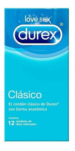 Durex Clásico 12 Unidades