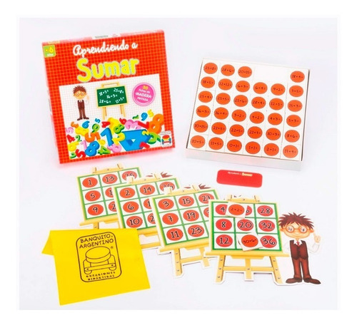 Juego Aprendiendo A Sumar - 3 En 1 - A124 - Vamos A Jugar