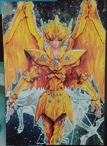 6 Tarjetas De Saint Seiya Episodio G De Editiorial Ivrea (Usado)