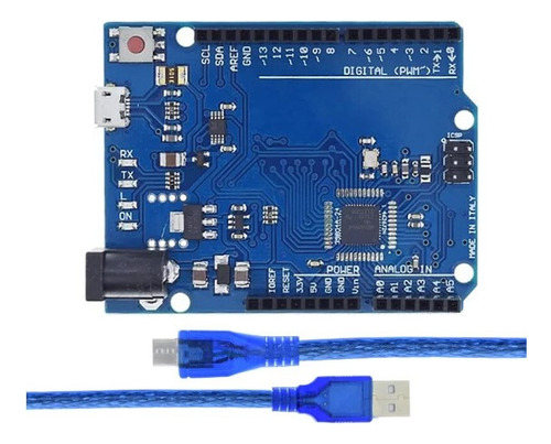 Placa Atmega32 Con Usb, Tipo Tipo Leonardo