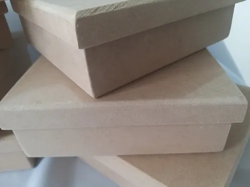 Cajas De Mdf 3mm.- 20cm×20cm×6cm (10 Piezas)