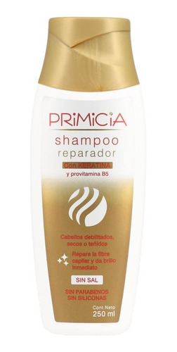 Primicia - Shampoo - Reparador - 250 Ml - Keratina