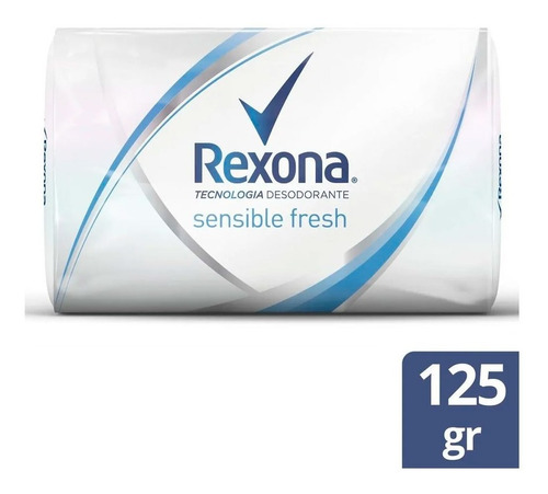 Rexona Jabon En Barra Sensible Fresh X 125 G