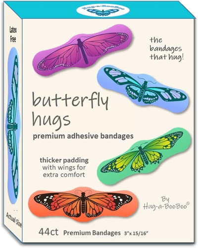 Butterfly Hugs - Vendajes Adhesivos De Mariposa De Primera C