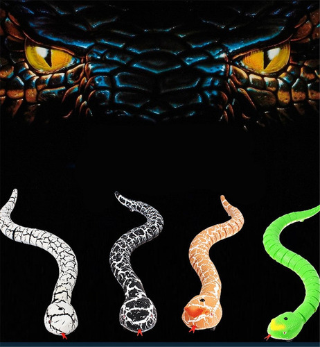 Robot Serpiente Recargable Control Remoto Culebra Bromas
