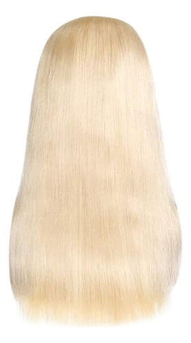 Peluca De Moda Para Mujer, Pelo Sintético Rubio, Pelucas Lar