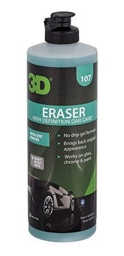 3d Auto Detailing Products Eraser Water Spot Remover 16 Oz G
