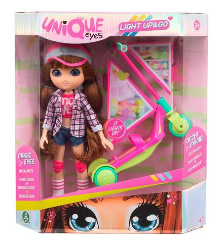 Muñeca Fashion Unique Eyes Light Up & Go Sophia