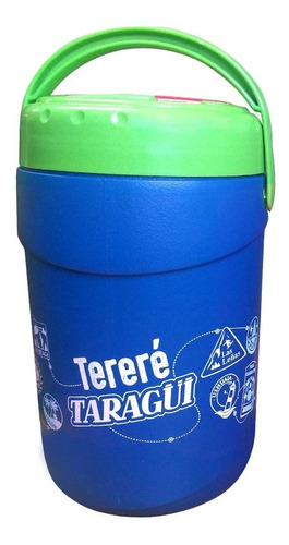 Termolar Taragüi 2,5 L (termo Para Tereré) Azul Y Verde
