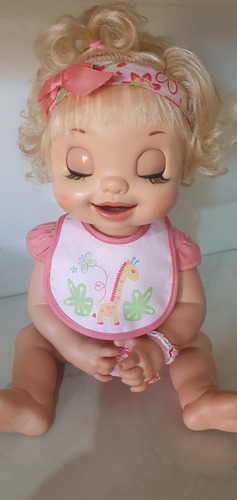 Baby Alive Hora Do Troninho Lindíssima Em Português. (Usado)