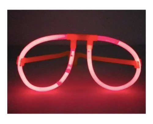 12 Lentes Neon Cyalume Fiesta Glow Boda Batucada Xv Color