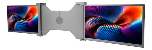 Monitor Portátil Triple De 14 Pulgadas Para Computadoras Por