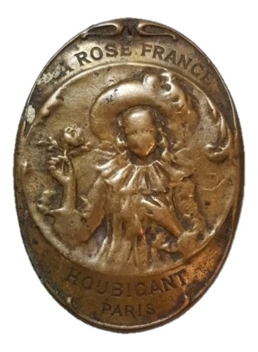 Imagen 1 de 6 de Antigua Insignia Perfume Rosa De Francia Paris Ro 1903