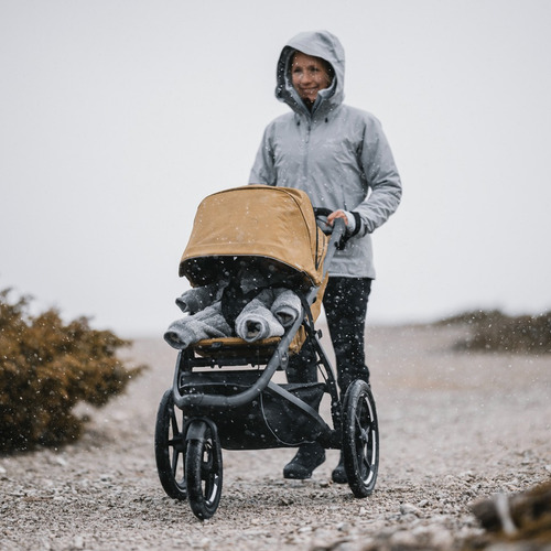 Thule Carrinho De Bebê Urban Glide 3 Rodas Nutria Chassi Preto