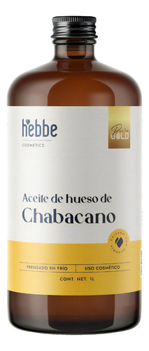 Aceite Hueso De Chabacano Albaricoque Vegetal Puro 1 L