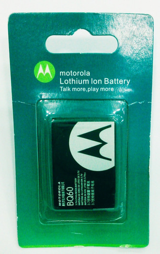 Bateria Pila Motorola Bq60 Tienda Fisica