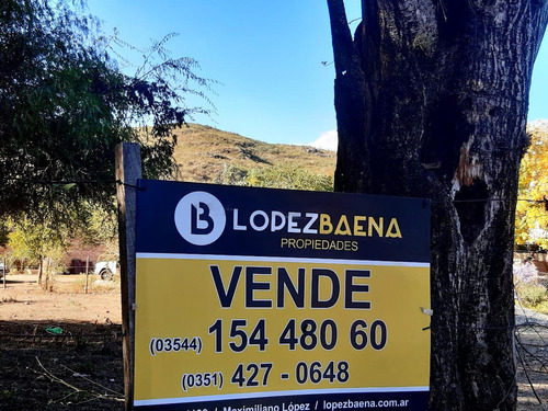 Terreno En Venta En La Poblacion, Traslasierras!!