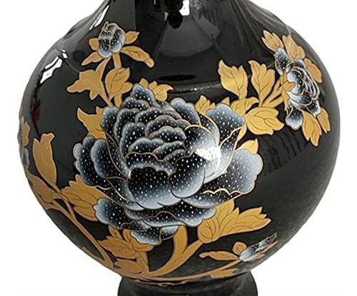 Jarrón Decorativo Estilo China De 13 (33 Cm) De Alto, Jarron