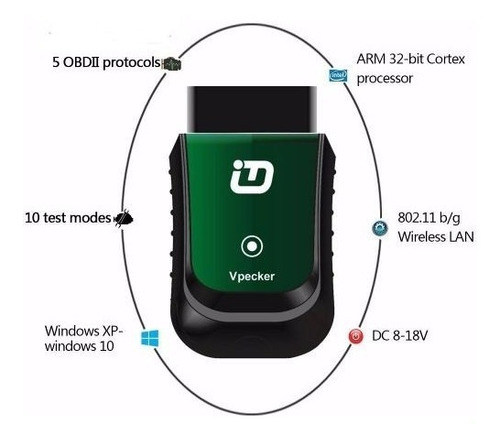 Scanner Para Diagnostico Automotriz Vpecker Wifi Tablet