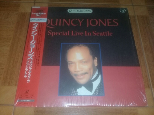 Imagen 1 de 2 de Quincy Jones Special Live In Seattle Laser Disc Japones