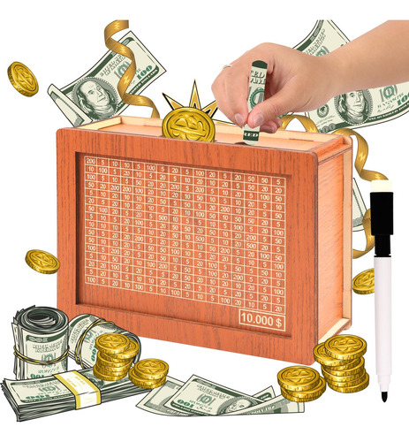 Caja De Ahorros De Madera Con Forma De Bóveda For 10 000,