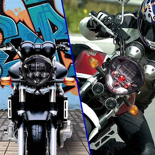 Led Universal De 7 Pulgadas Con Clip De Soporte For Yamaha