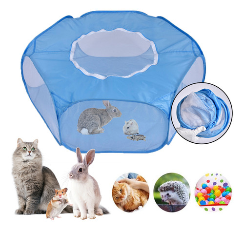 Valla Plegable Para Mascotas Pequeñas, Transpirable