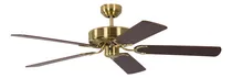 Comprar Ventilador De Techo De Latón Potkuri Con Palas Reversibles N