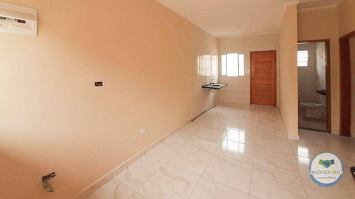 Imagem 3 de 6 de Casa Com 2 Dormitórios À Venda, 47 M² Por R$ 189.000,00 - Cibratel Ii - Itanhaém/sp - Ca0621