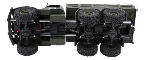 1/16 Modelo Teledirigido Seis Ruedas Tracción Militar Camión