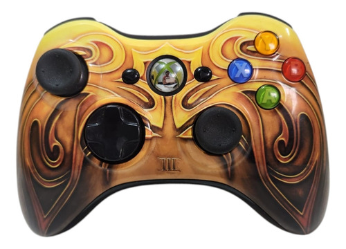 Control Xbox 360 Edición Fable 3 Medio Uso Blanco (Reacondicionado)
