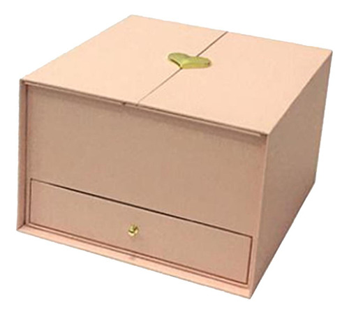 Caja De Regalo De Arreglo Floral Vacío Con Cajón Rosa