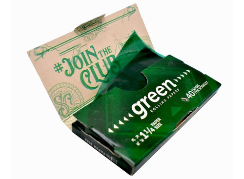 Papel Para Armar Sativa Club Celulosa Colors Verde - Up