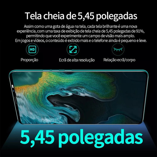 Smartphone Para Reno 4 Pro 3g Ram 1gb Rom 8gb Azul .