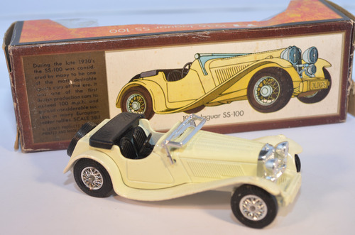 Carro De Coleccion Matchbox Jaguar Ss 100 1936 Vintage