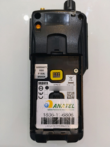 Rádios Tetra Sepura E Selex (lote Com 6 Peças) (Usado)