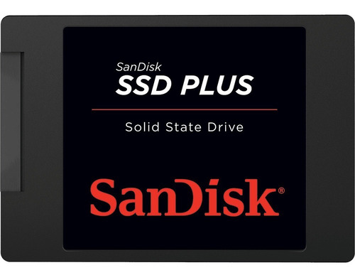Hd Ssd Sandisk Plus 240 Gb Sata 6gb/s + Caddy 12.7mm