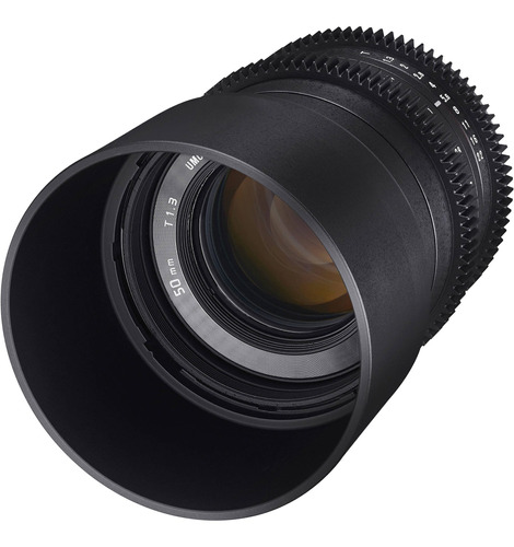 Rokinon 50mm T1.3 Compact High-speed Cine Lente Para Fujifil