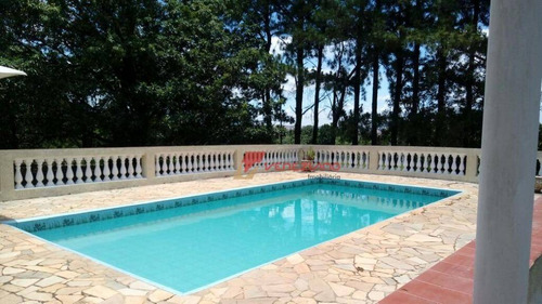 Chácara Residencial/comercial À Venda, Ideal Para Pousada, Alpes Das Águas, São Pedro. - Ch0052