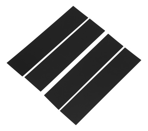Cubierta Negra Para Puertas Y Ventanas, 4 Postes De Alto Bri