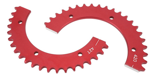 Piñón Trasero Go Kart Universal Split 420, Cadena 42 Dientes